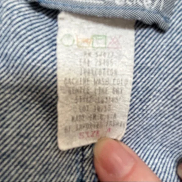 80s Mini Zip Up Denim Dress 4P - Picture 4 of 15